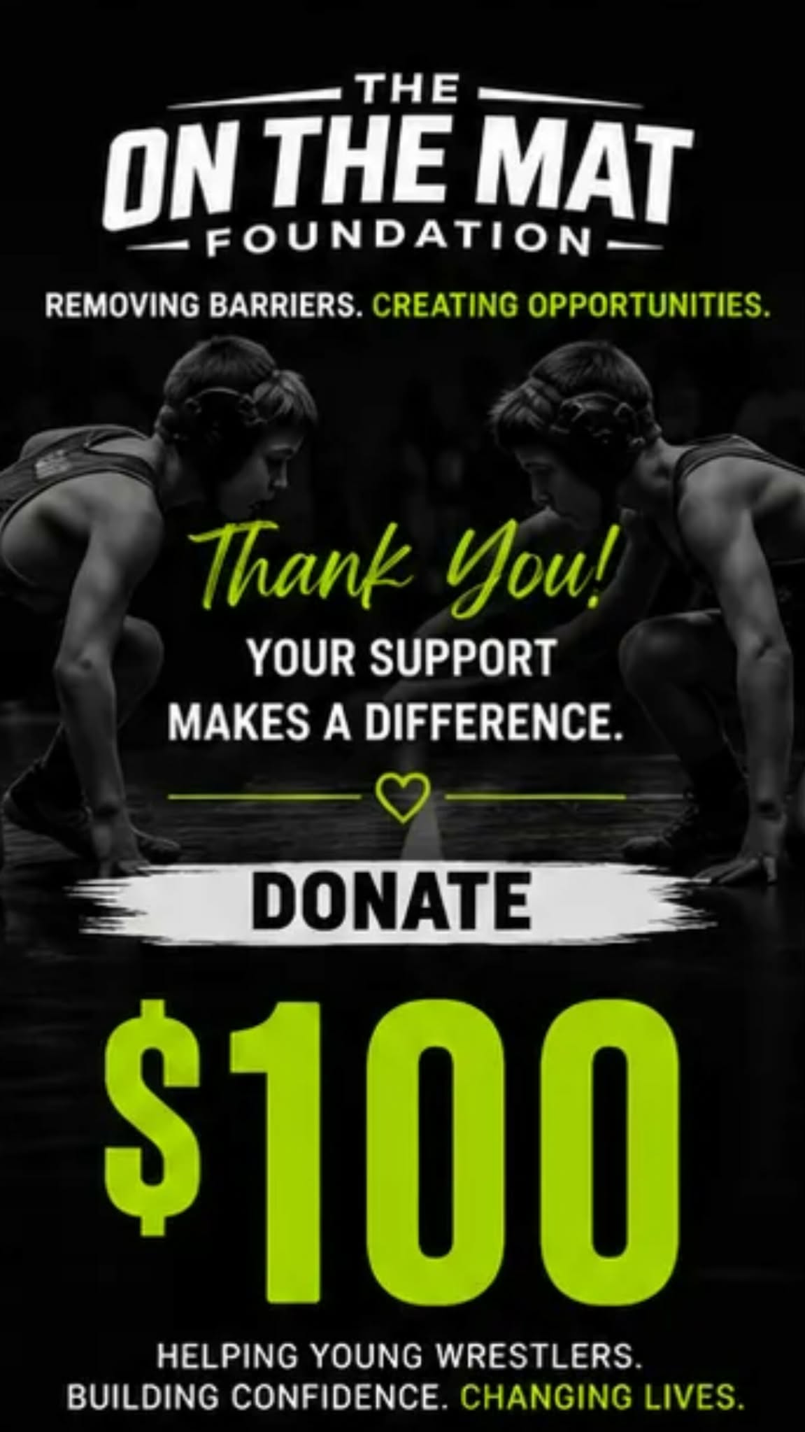 ❤️ Donate $100
