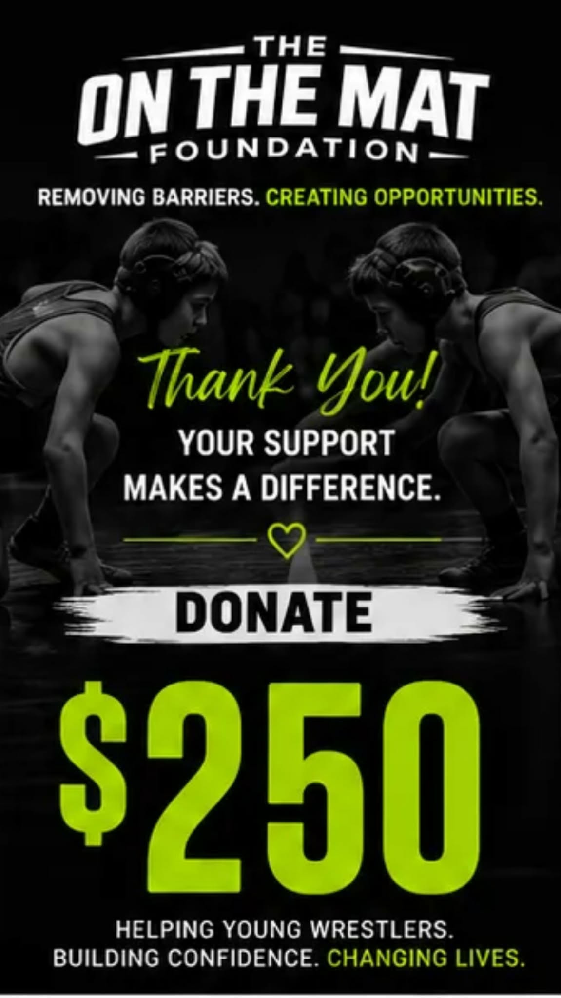 ❤️ Donate $250