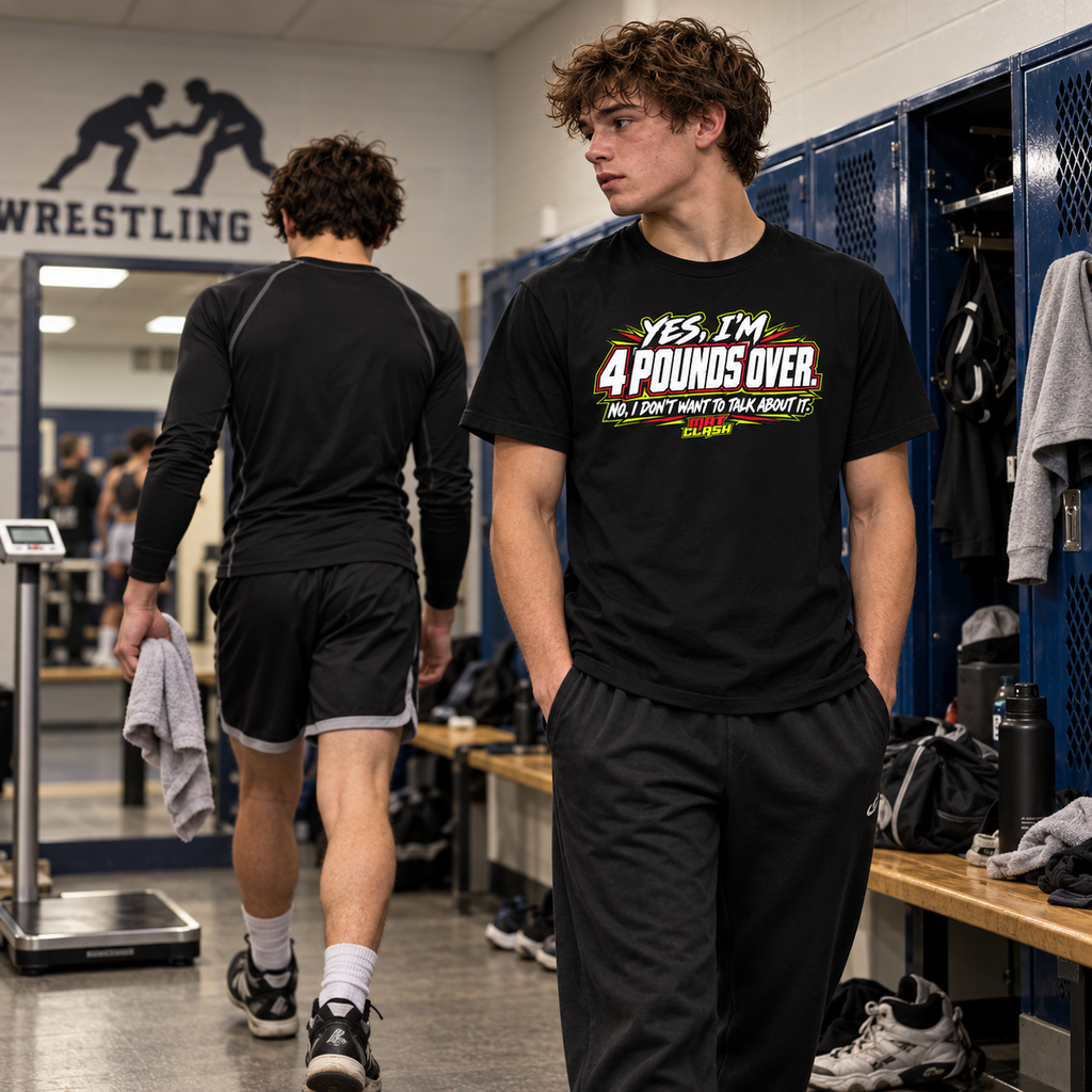 Yes, I’m 4 Pounds Over Wrestling T-Shirt