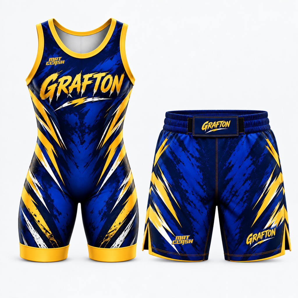 Grafton Youth Wrestling Singlet & Shorts Bundle