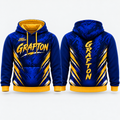 Grafton Youth Wrestling hoodie front and back