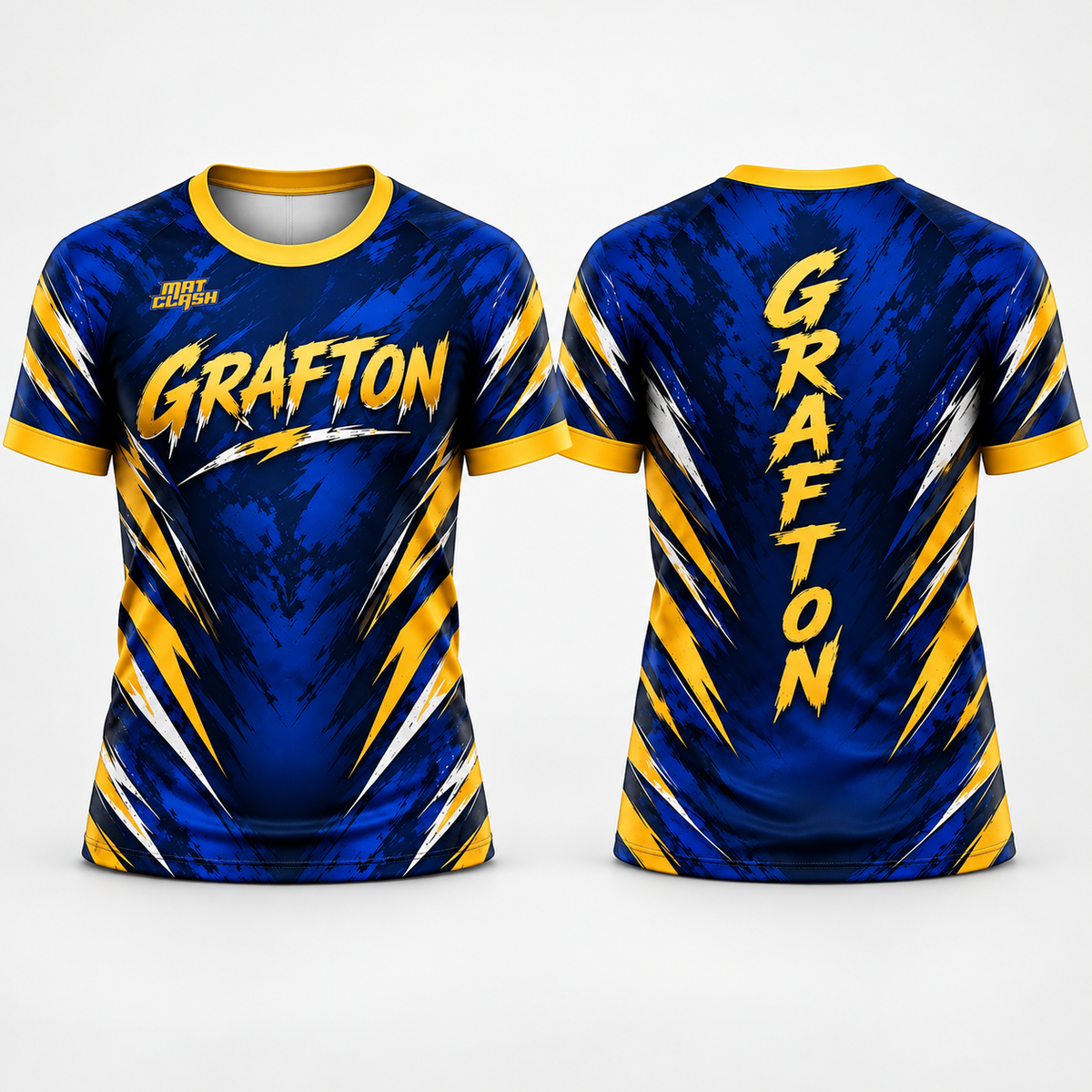 Grafton Youth Wrestling tshirt front and back