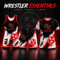 Ground Zero Wrestler Essentials Bundle with singlet, shorts, and T-shirt