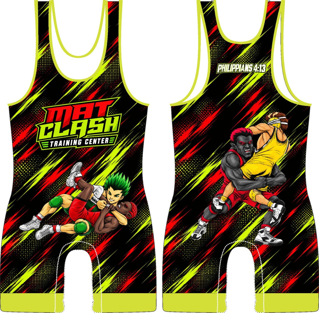 MAT CLASH Boys Wrestling Singlet