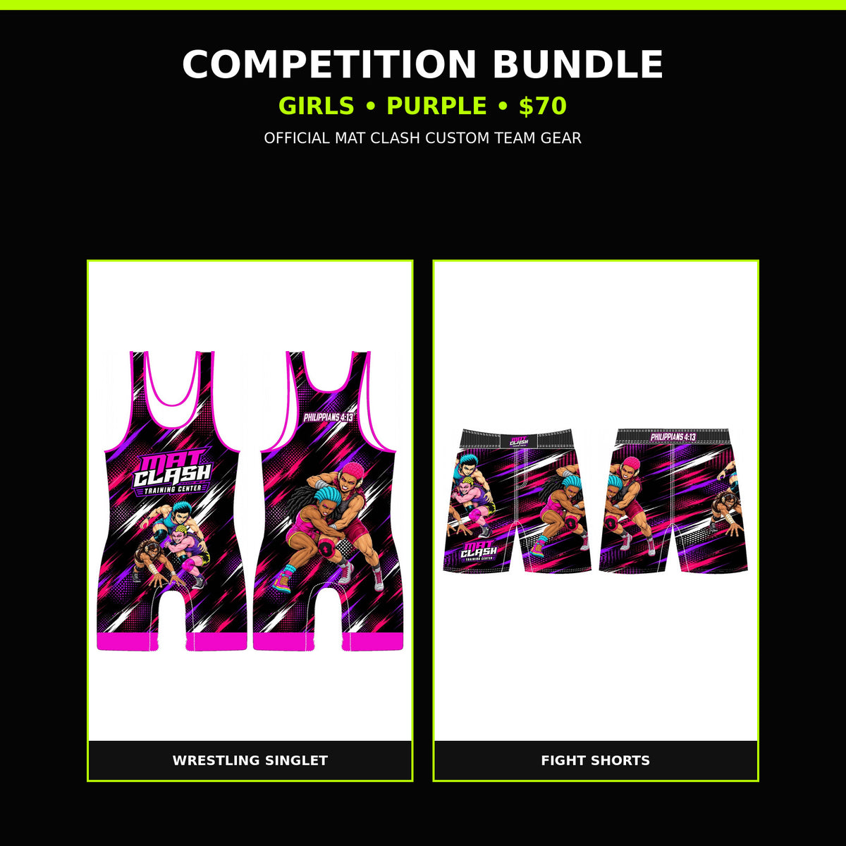 MAT CLASH Girls Competition Bundle