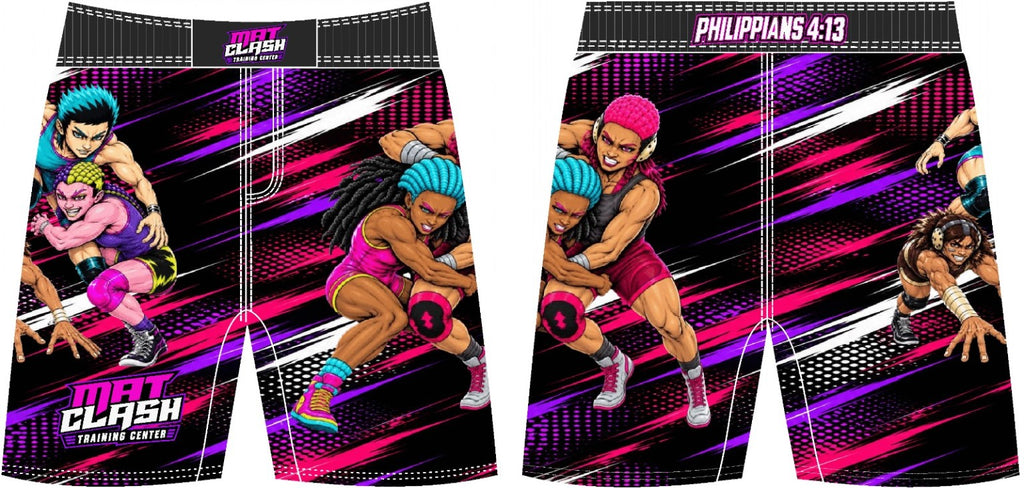 MAT CLASH Girls Fight Shorts