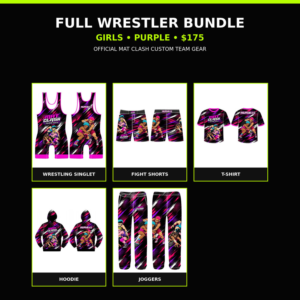 MAT CLASH Girls Full Wrestler Bundle