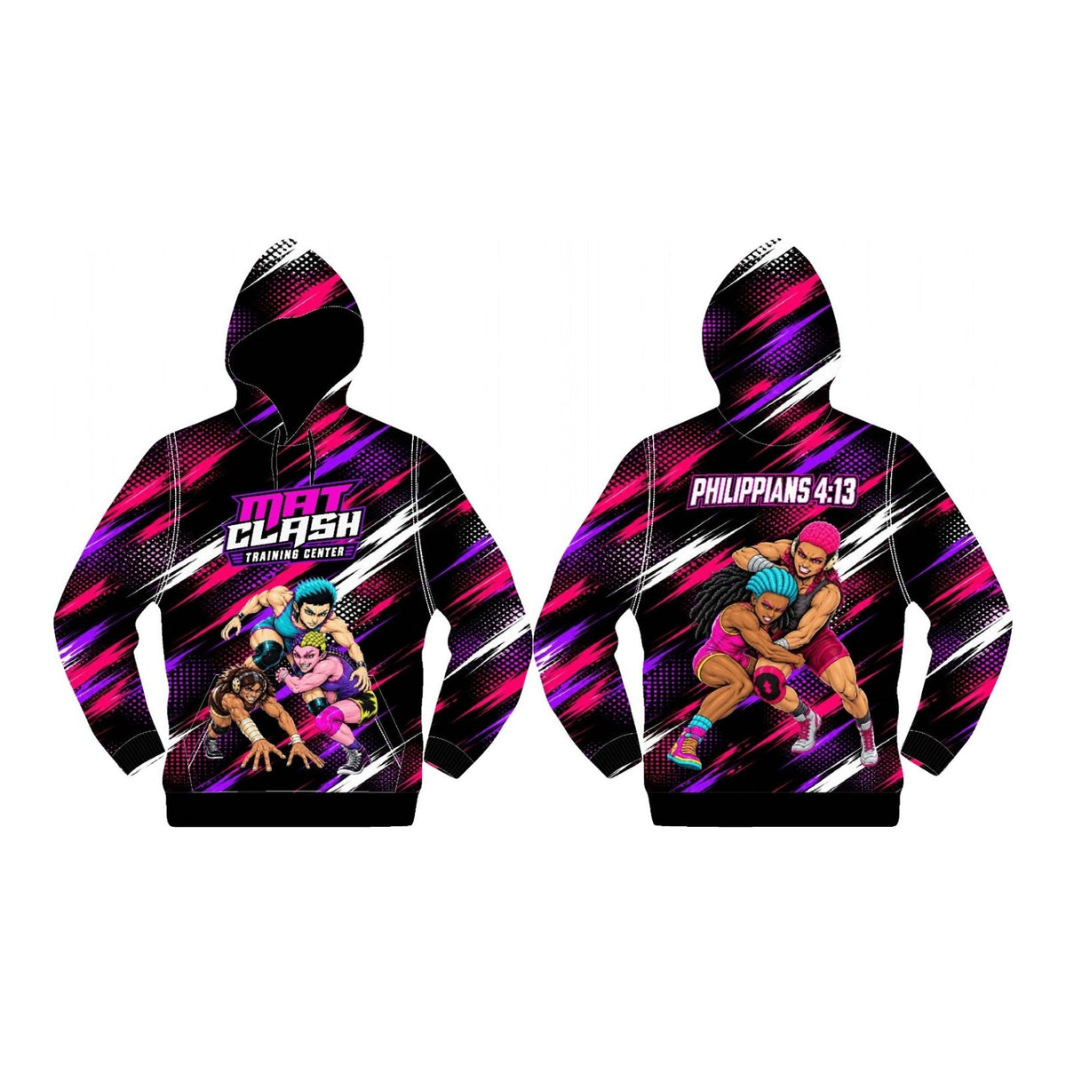MAT CLASH Girls Hoodie