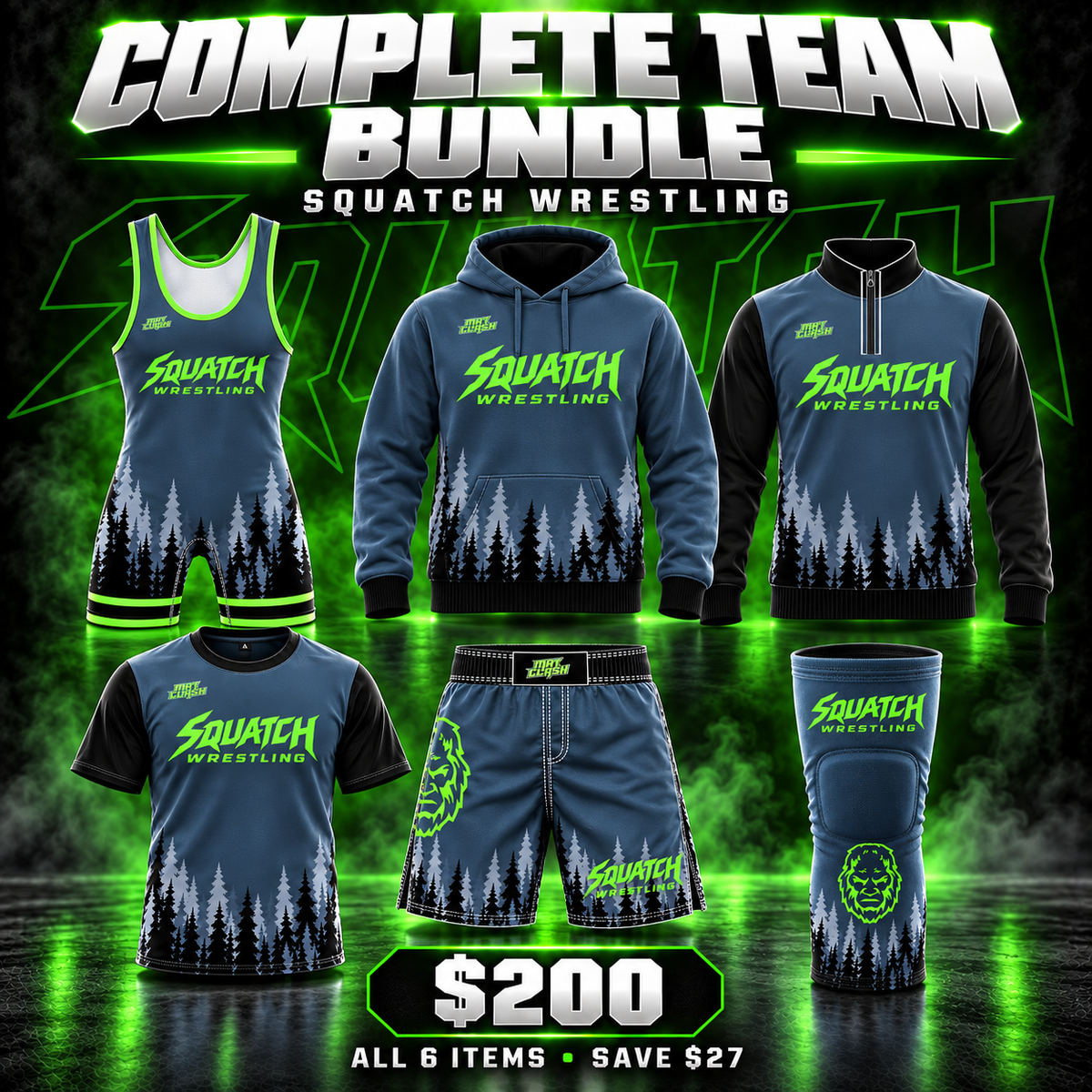 Squatch Complete Team Bundle