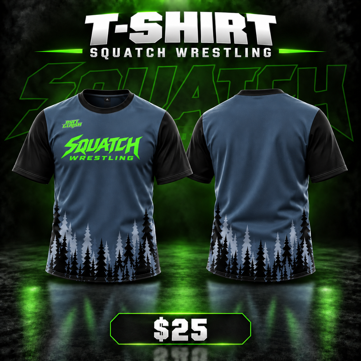 Squatch Wrestling T-Shirt