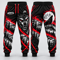 Webster County Wolves Wrestling Joggers front and back