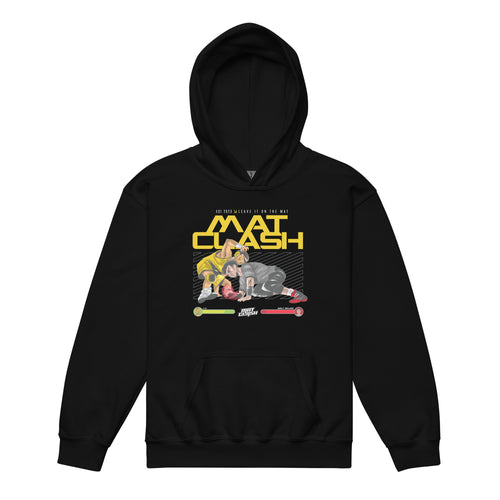 Youth MAT CLASH JV versus Wolf Meloni wrestling hoodie